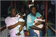 Women prisoners with babies, 1995